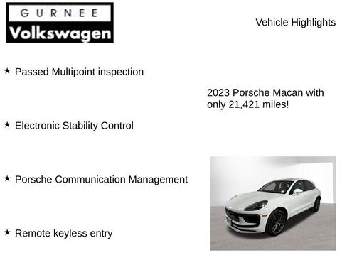 Used 2023 Porsche Macan Base image 7