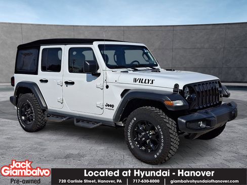 Used 2021 Jeep Wrangler Unlimited Sport image 1