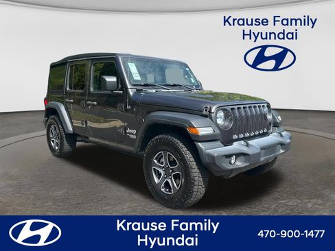 Used 2019 Jeep Wrangler Unlimited Sport S AWD/4WD image 1