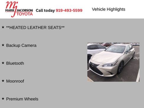 Used 2022 Lexus ES 350 w/ Premium Package image 7