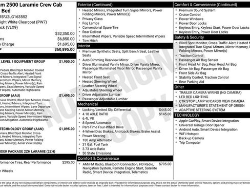 Used 2020 RAM 2500 Laramie AWD/4WD image 7