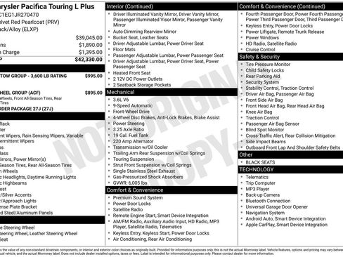 Used 2018 Chrysler Pacifica Touring-L Plus image 6