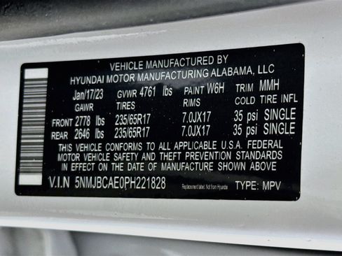 Used 2023 Hyundai Tucson SEL AWD/4WD image 40