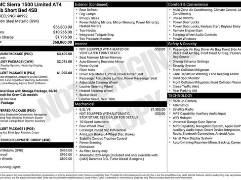 Used 2022 GMC Sierra 1500 AT4 w/ AT4 Premium Package AWD/4WD image 40