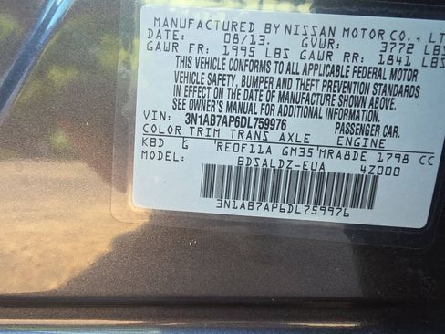 Used 2013 Nissan Sentra SV FWD image 28