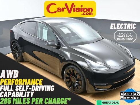 Used 2024 Tesla Model Y Performance AWD/4WD image 1