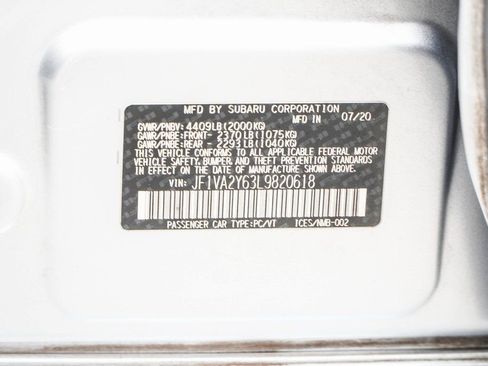 Used 2020 Subaru WRX STI Limited image 47