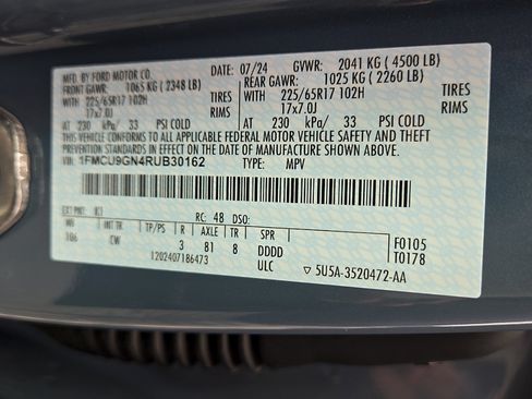 Used 2024 Ford Escape Active AWD/4WD image 25