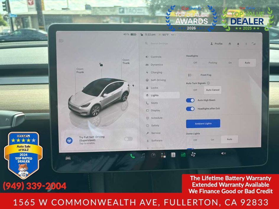 Used 2022 Tesla Model Y Long Range AWD/4WD image 35