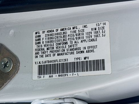 Used 2015 Acura RDX AWD image 12