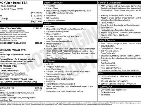 Used 2018 GMC Yukon Denali w/ Denali Ultimate Package image 1