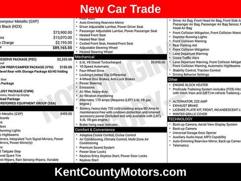 Used 2025 GMC Sierra 2500 Denali w/ Denali Reserve Package AWD/4WD image 1
