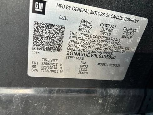 Used 2020 Chevrolet Equinox LT AWD/4WD image 14