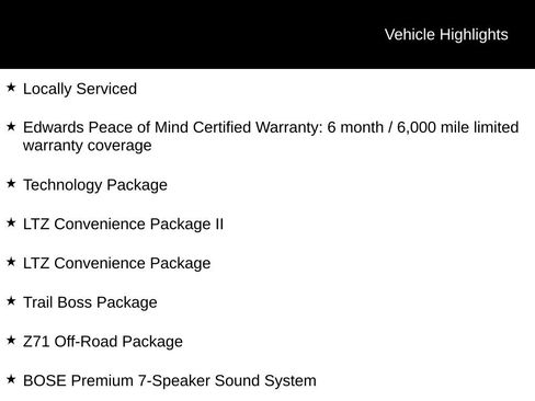 Used 2025 Chevrolet Silverado 2500 LTZ w/ Trail Boss Package image 5