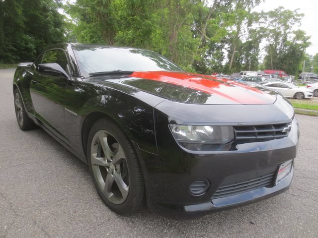 Used 2014 Chevrolet Camaro LS w/ Orange Rally Stripe Package RWD image 2