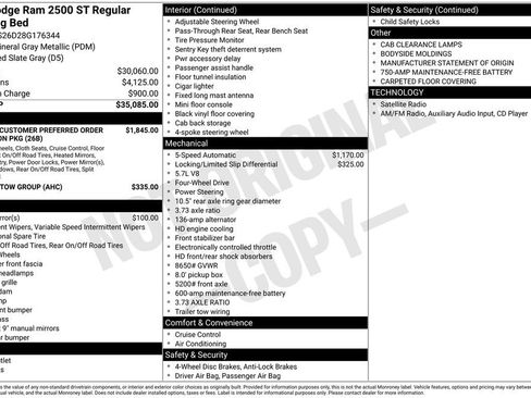 Used 2008 Dodge Ram 2500 Truck ST image 9