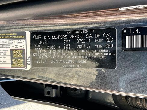 Used 2021 Kia Forte LXS FWD image 24