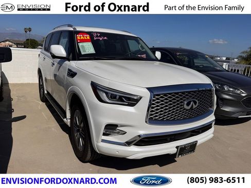 Used 2023 INFINITI QX80 Luxe w/ All-Season Package image 1