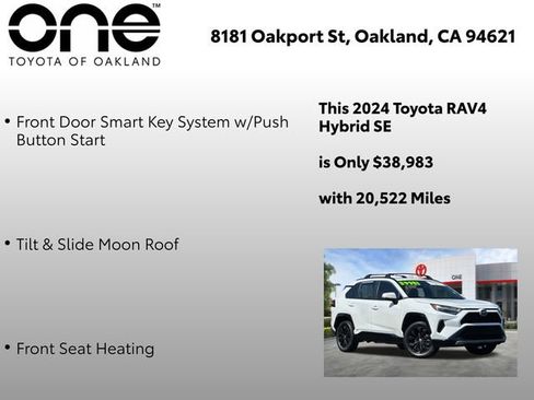 Certified 2024 Toyota RAV4 SE w/ Convenience Package AWD/4WD image 12