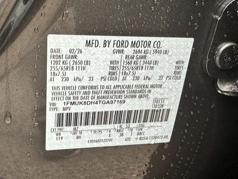 New 2026 Ford Explorer Active image 15