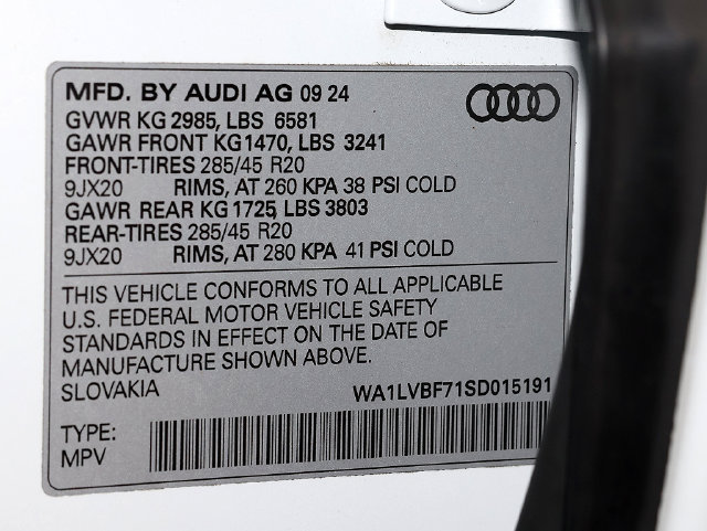 Used 2025 Audi Q7 3.0T Premium Plus w/ Premium Plus Package AWD/4WD image 42