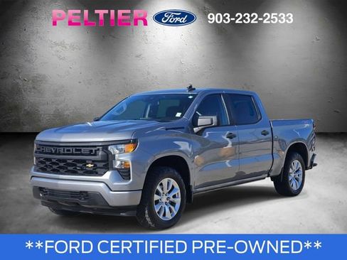 Used 2023 Chevrolet Silverado 1500 Custom w/ LPO, Dark Essentials Package AWD/4WD image 3