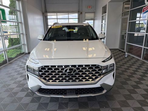 Used 2021 Hyundai Santa Fe Blue AWD/4WD image 2