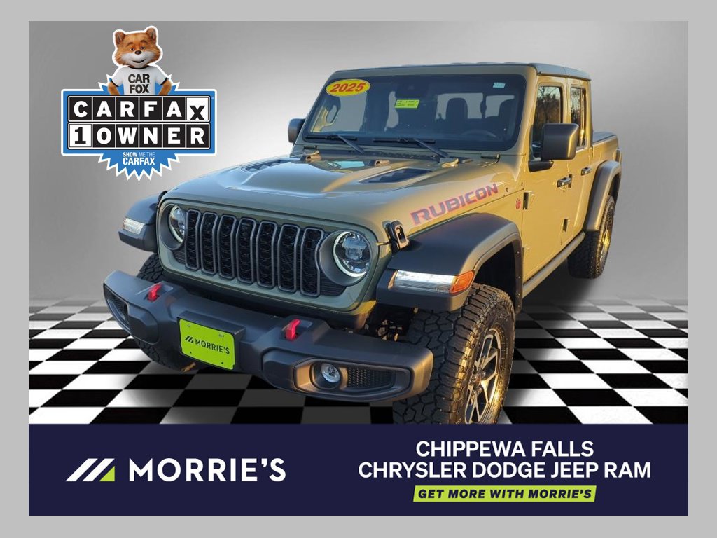 Used 2025 Jeep Gladiator Rubicon w/ Convenience Group AWD/4WD image 1