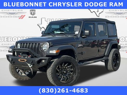 Used 2022 Jeep Wrangler Unlimited Sport image 1