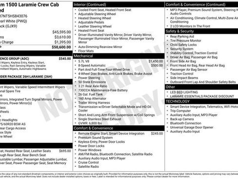 Used 2017 RAM 1500 Laramie w/ Convenience Group image 4