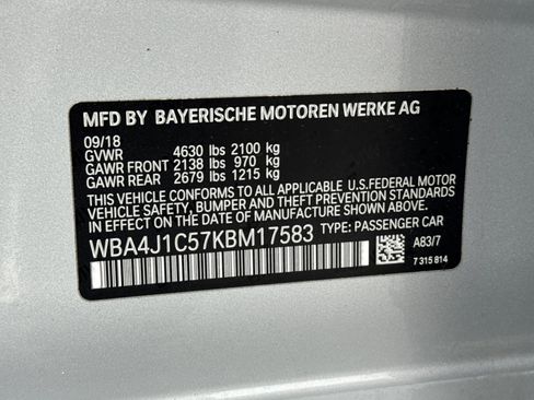 Used 2019 BMW 430i Gran Coupe w/ Convenience Package image 21