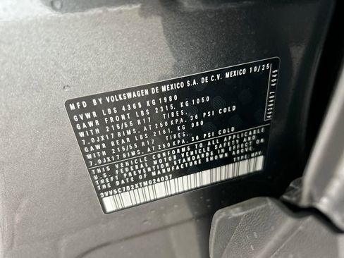 New 2026 Volkswagen Taos S FWD image 45