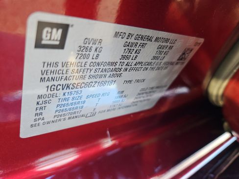 Used 2016 Chevrolet Silverado 1500 LTZ Z71 w/ LTZ Plus Package image 7