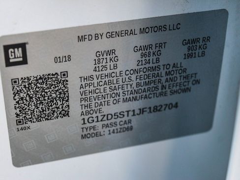 Used 2018 Chevrolet Malibu LT w/ Leather Package image 29