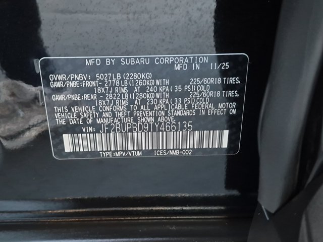 Certified 2026 Subaru Outback Premium AWD/4WD image 24