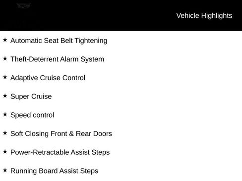 Used 2023 Cadillac Escalade Sport w/ LPO, ONYX Package AWD/4WD image 4
