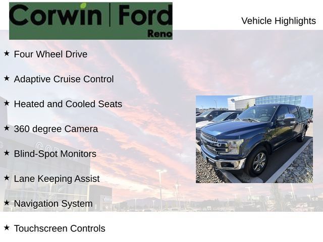 Used 2018 Ford F150 Lariat w/ Equipment Group 502A Luxury AWD/4WD image 8