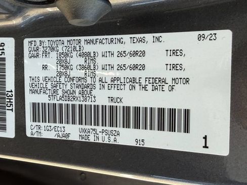 Used 2024 Toyota Tundra SR5 w/ TRD Sport Premium Package AWD/4WD image 25