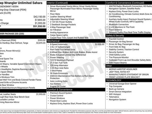 Used 2022 Jeep Wrangler Unlimited Sahara image 37