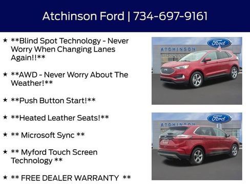 Certified 2023 Ford Edge SEL w/ Convenience Package image 9