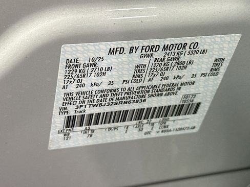 New 2025 Ford Maverick XLT w/ Equipment Group 301A image 36