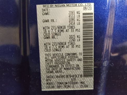 Used 2023 Nissan Rogue SV image 33