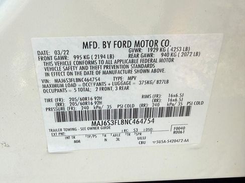 Used 2022 Ford EcoSport S AWD/4WD image 25