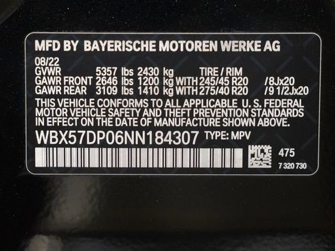 Certified 2022 BMW X3 xDrive30i w/ M Sport Package 2 AWD/4WD image 23