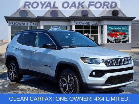 Used 2025 Jeep Compass Limited AWD/4WD image 1