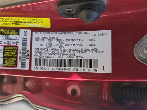 Used 2018 Toyota Tacoma SR w/ SR Convenience Package image 18