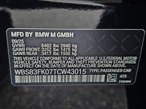 New 2026 BMW M5 w/ Carbon Package image 31