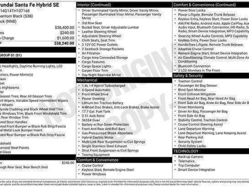 New 2026 Hyundai Santa Fe SE FWD image 20