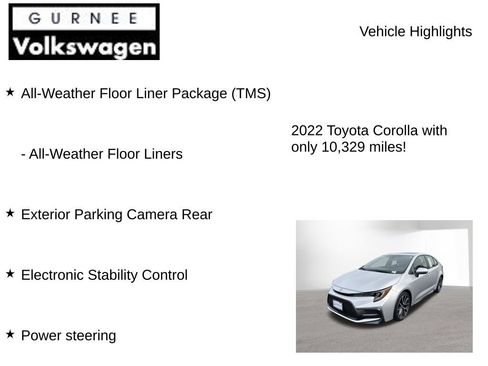 Used 2022 Toyota Corolla XSE FWD image 7