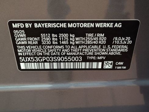Used 2025 BMW X3 xDrive30i w/ Premium Package AWD/4WD image 18